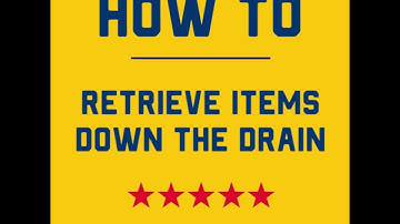 How To Retrieve Items Down The Drain | Roto-Rooter