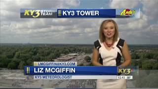 KY3 September 25, 2018 Noon storm track