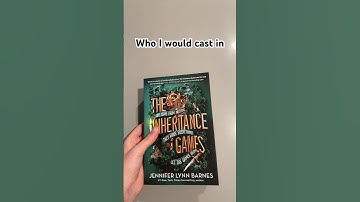 Inheritance games fan casting! #booktube #booktok #theinheritancegames