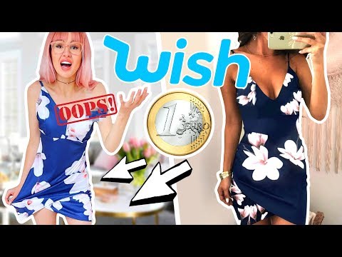 WISH 1€ Klamotten ? Schrott oder mega? | ViktoriaSarina