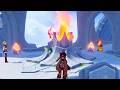 Collecting the burning Firestones | Genshin Impact