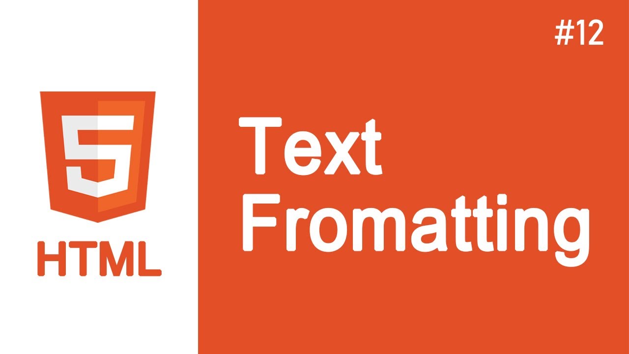 #12 - html text formatting - YouTube