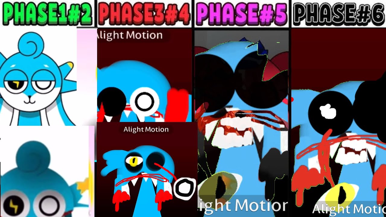 All phases of Trimor of phase 1 - Phase 6