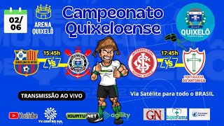 Campeonato Quixeloense de Futebol 2024: BOTÃO x ILHA GRANDE // INTERNACIONAL x PORTUGUESA