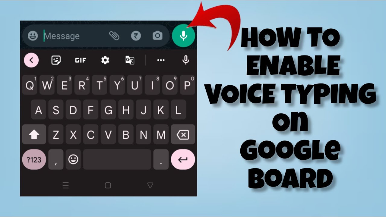 how-to-enable-voice-typing-on-google-board-rsha26-solutions-youtube