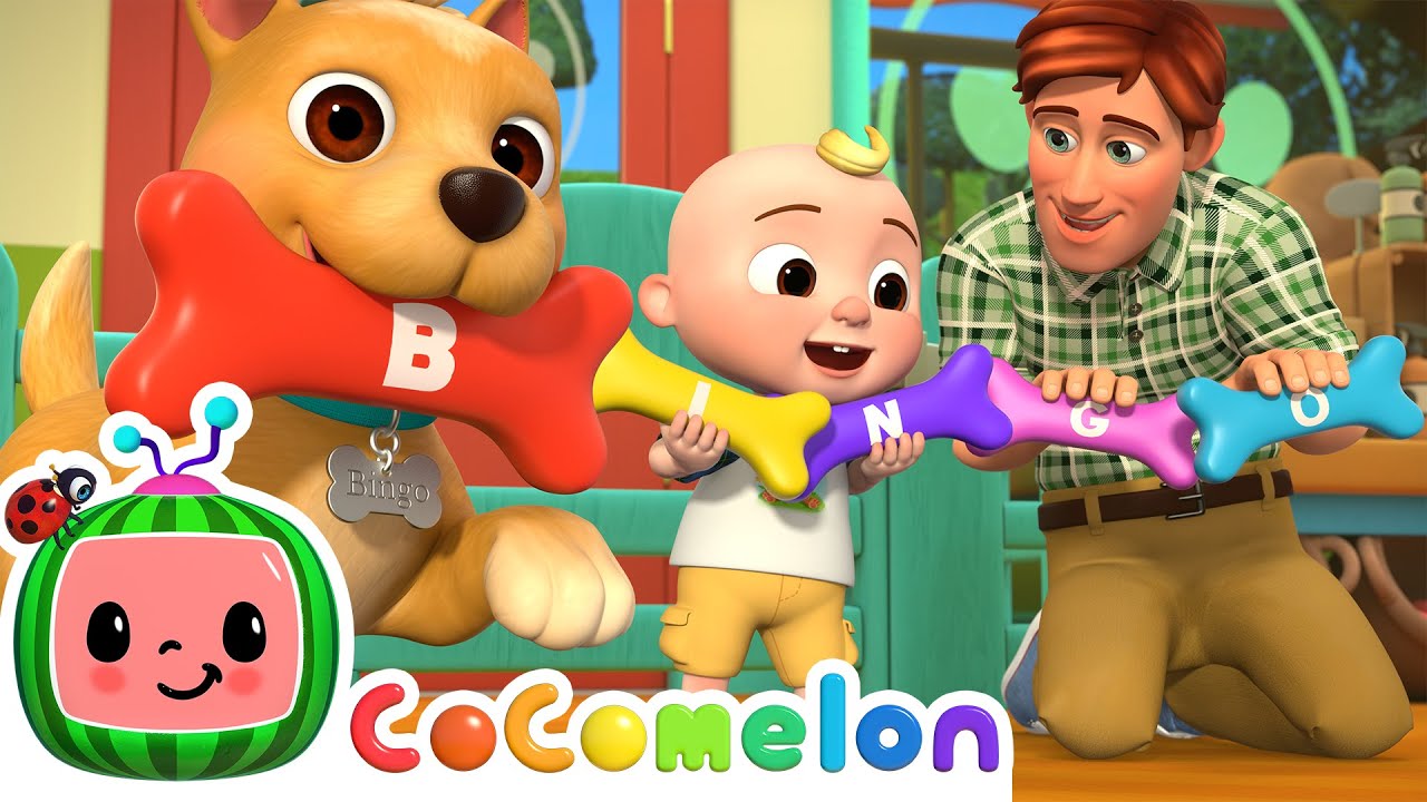 Cocomelon bingo was his name o