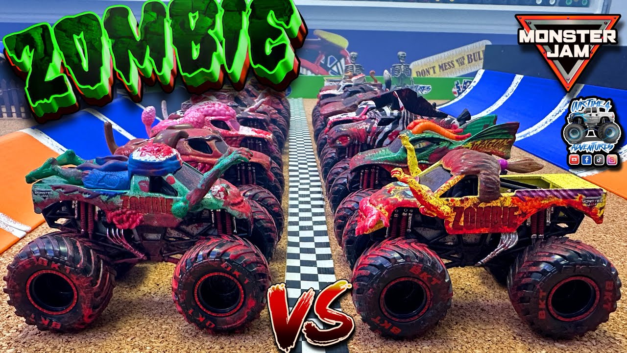 Toy Diecast Monster Truck Racing Tournament | 2025 Halloween