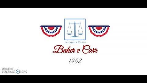 Baker v Carr (1962)