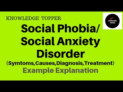 Phobia treatment social Treatment for