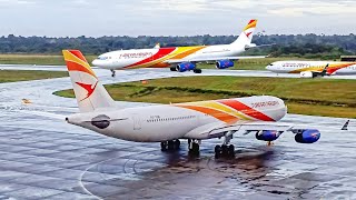 Surinam Airways |Departure |Airbus |A343 |SLM aircraft