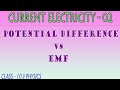 ELECTRIC CURRENT 02 / POTENTIAL DIFFERENCE Vs EMF / CLASS 10 / PHYSICS