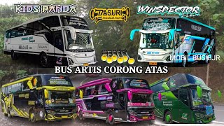 Bus Artis Tunggal Jaya KIDS PANDA MOONEYES SPACE X ARMAGEDDON WINSPECTOR QQ TRANS FULL BASURI V4