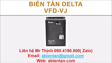 Mua bán biến tần DELTA VFD VJ sửa chữa