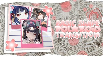 CANDY STYLE POLAROID TRANSITION | ALIGHTMOTION TUTORIAL