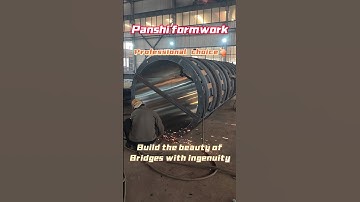 Panshi formwork, Build the beauty of bridges with ingenuity.#formwork  #engineering  #construction