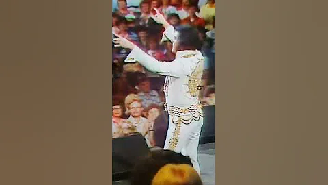 LOOK at ELVIS' HANDS as he LEAVES STAGE FOR THE LAST TIME EVER...it's a KARATE Signal #shorts