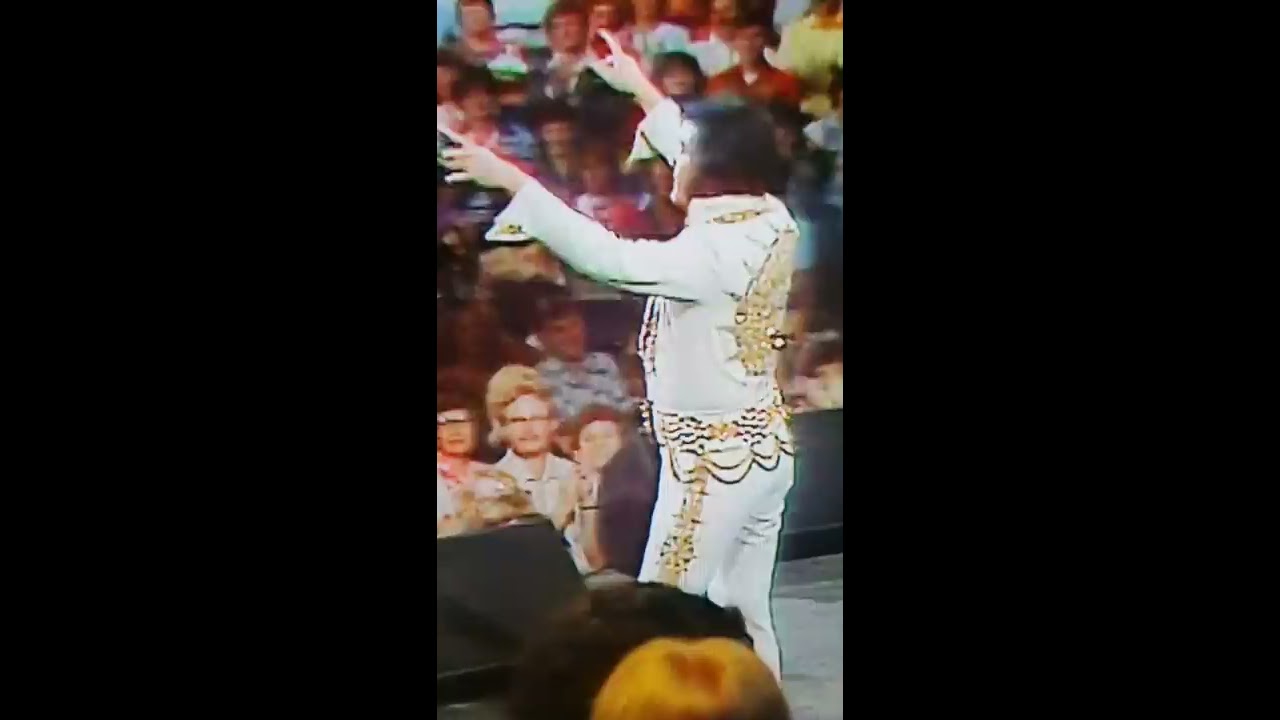 LOOK at ELVIS' HANDS as he LEAVES STAGE FOR THE LAST TIME EVER...it's a KARATE Signal #shorts