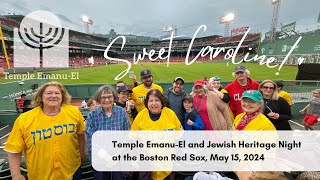 Temple Emanu-El at the Red Sox - May 15, 2024