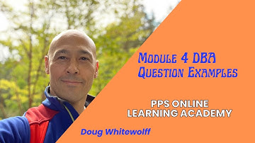 Alg 2 - Module 4 -- DBA Questions Examples