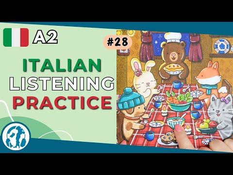 🎨 #28 | Cozy dinner (Italian A2)