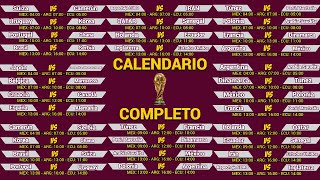 clicregional - #Fútbol  MUNDIAL QATAR 2022. Fechas, horarios