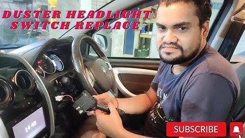 Renault Duster Headlight Switch Replacement