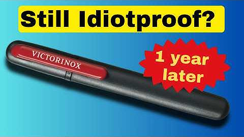 Idiotproof Sharpening after one year