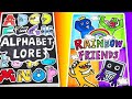 Alphabet lorefungamebookrainbow friendsreal life