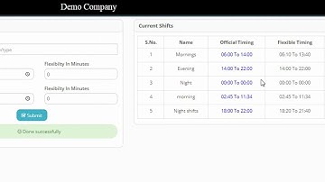 How to manage your shifts in EZHRM software ?