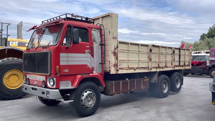 VOLVO F89 6x2 #vintage #classic #oldtimer #trucks #volvo #oldmemories #rare  #tipper #used #restore - YouTube