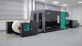 Spande SPD C440 - Industrial Inkjet Printing Press for books!