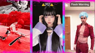 Anime Tiktok ⚠️Flash Warning ⚠️ Scary Garry Tiktok Compilation 2021