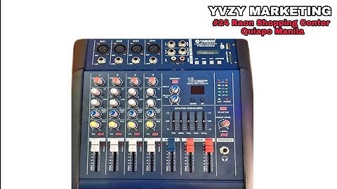 Powered Mixer by Yamaha