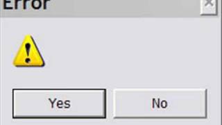 ACTUAL windows XP error that happened to me! lol!