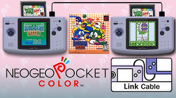 NGPC 2p Link Mode - BUST-A-MOVE #neogeopocketcolor  #NGPC #SNK #Multiplayer #baseball