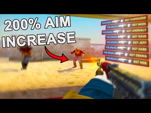 STOP PLAYING AIM BOTZ! IMPROVE INSANELY FAST WITH THIS NEW AIM ROUTINE!