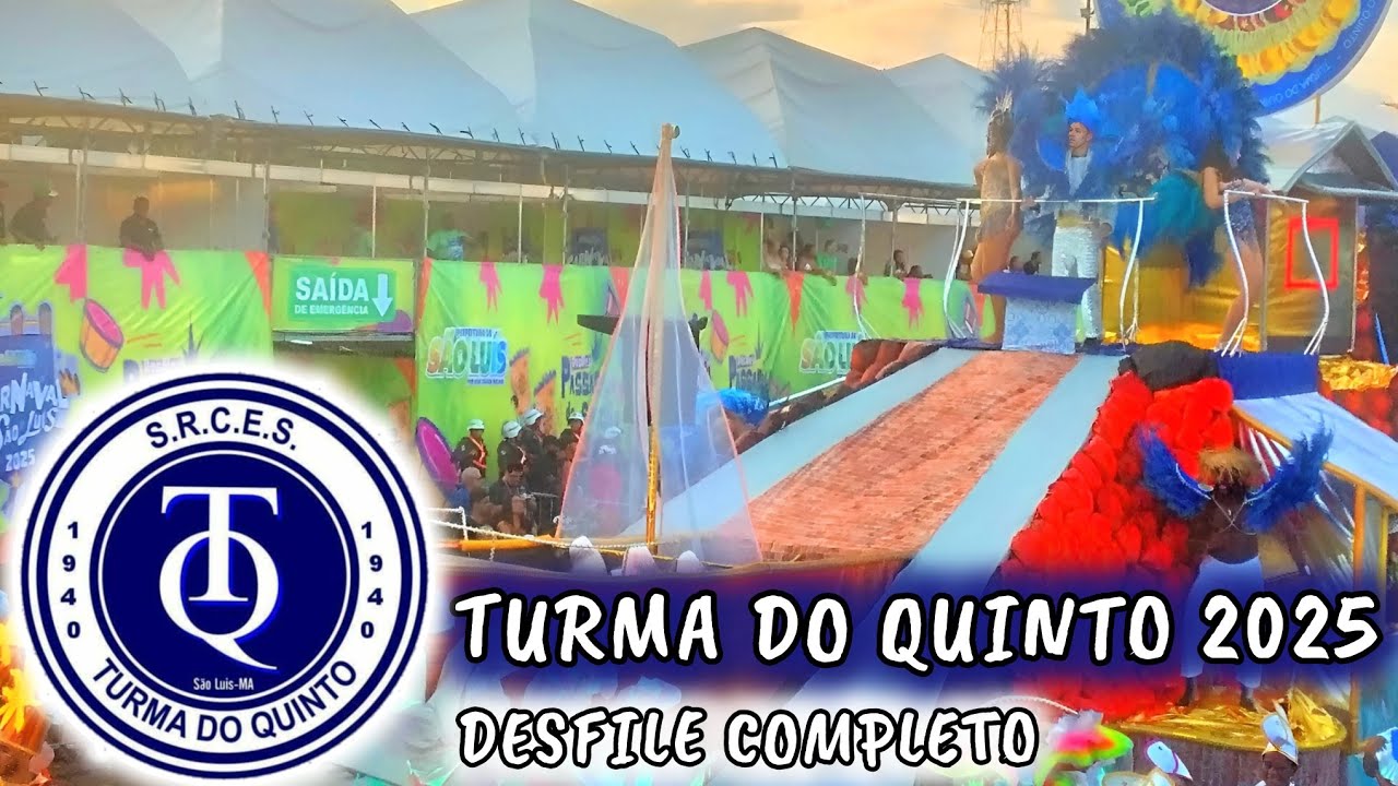 Turma do Quinto 2025 | DESFILE COMPLETO