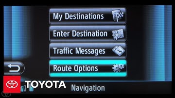 How-To: Delete End Destination with Entune® App Suite | Toyota