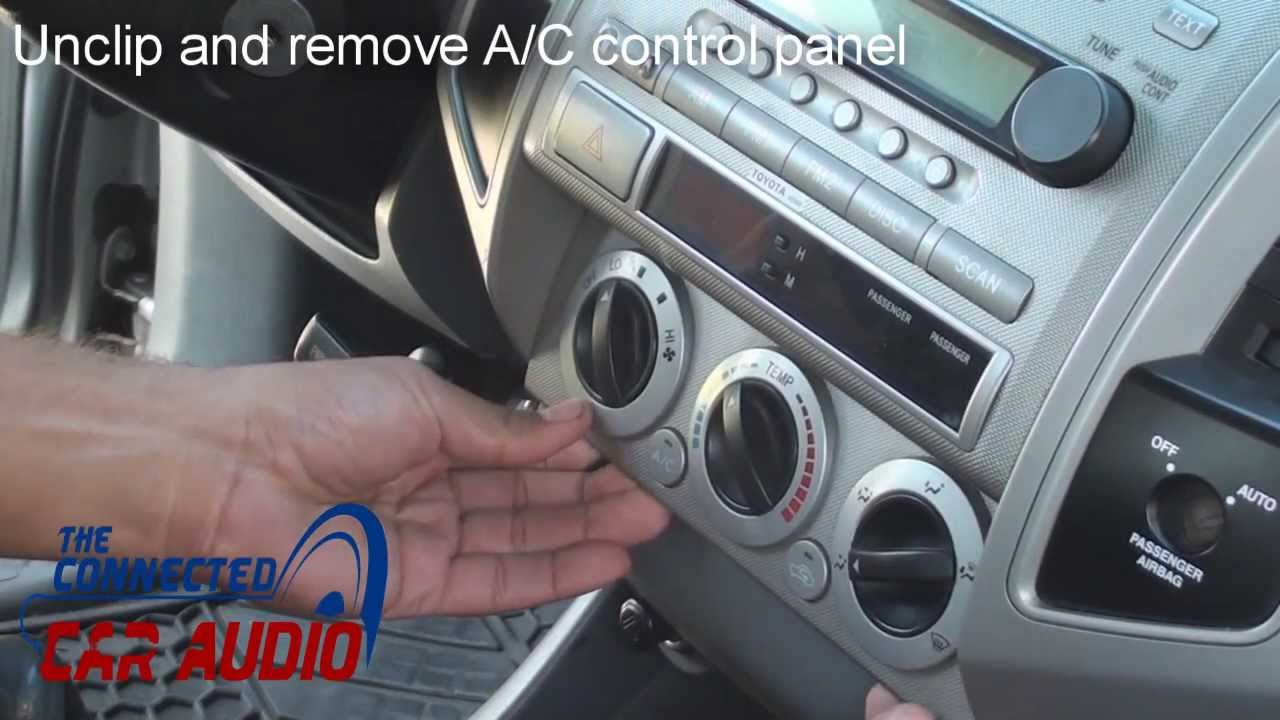remove stereo tacoma 2005-2011 - YouTube