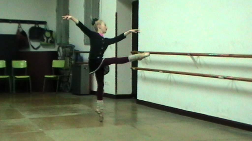 Калинка Ballet KALINKA Chaines Turns& Fouettes, pointe technique YouTube