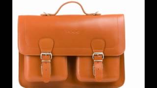 Real leather business shoulder bag  VOOC Vintage P124