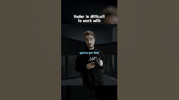 Vader is a terrible actor