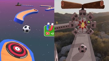 Going Balls Vs Sky Rolling Ball : Super Speedrun Gameplay Level 593 -595