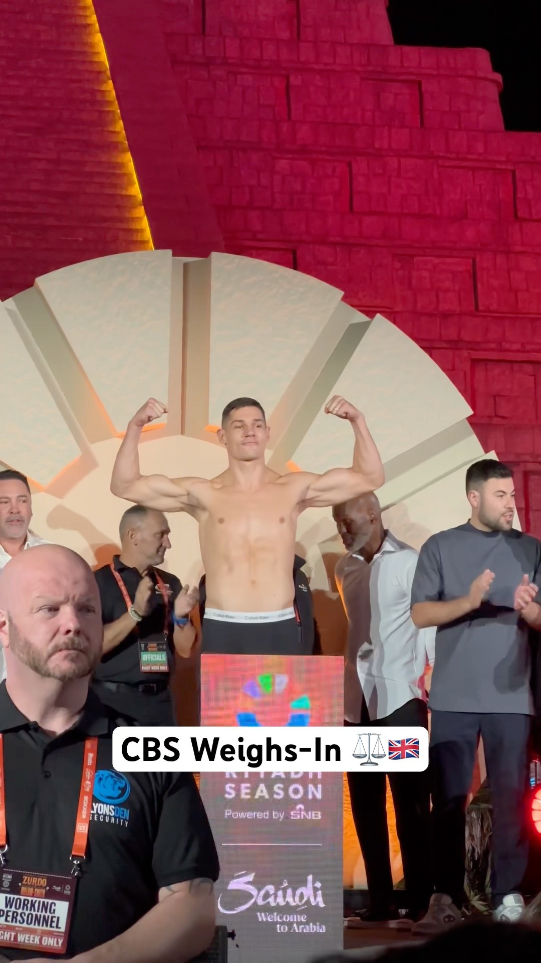 Chris Billam-Smith Weighs-In ⚖️??