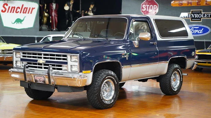 1987 CHEVROLET BLAZER