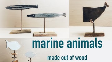 Fish and Whale- Scroll Saw Projects