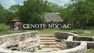 Cenote Noc-Ac - Vista Aérea [#Cenotes #Yucatan]