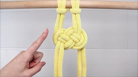 Josephine Knot Tutorial | DIY MACRAME