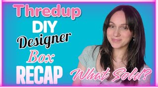 Thredup DIY Designer Box Recap! Did I make a profit?