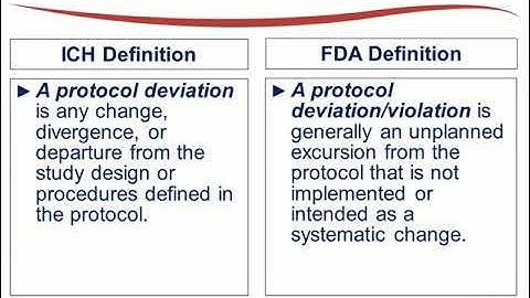 Protocol Deviations Trailer